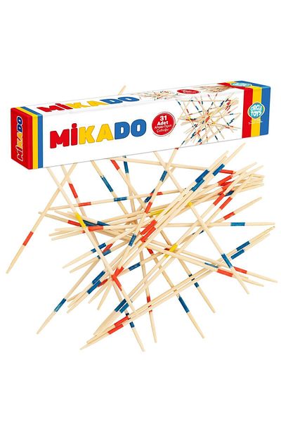 Circle Toys Mikado Spiel Sticks Intelligence and Skill Educational Wooden Game
