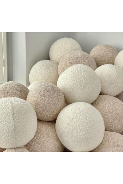 sevaradekor Teddy Ball Perna Culoare Bej