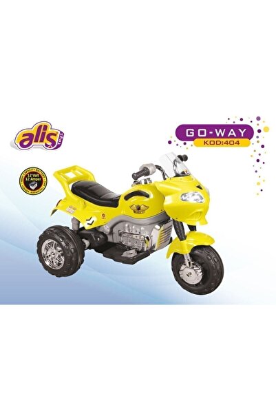 Aliş Toys Aliş 404 12 Volt Turbo Go Way Elden Gazlı Akülü Motorsiklet & Atv