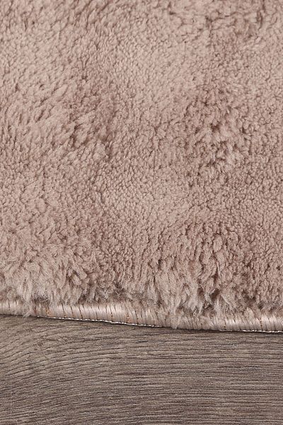 Dokumacıoğlu Bubble Brown Soft Μεγάλου μεγέθους Διπλή Αντιολισθητική Βάση Πλένεται Χαλάκι μπάνιου
