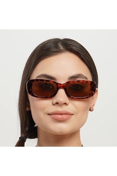 STAOOM نظارات شمسية بتصميم مستطيل
