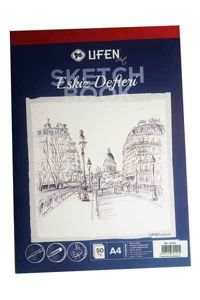 Mahi Max Ufen Sketchbook Sketchbook A4 - 210x297 Mm 50 Sheets