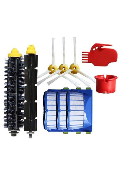 iRobot Black Roomba 600 Model Hepa Filter, Brush Cleaning Kit