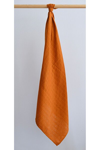 runbaby 75x75cm 100% Cotton Baby Muslin Cinnamon Set - Scarf Pacifier Strap