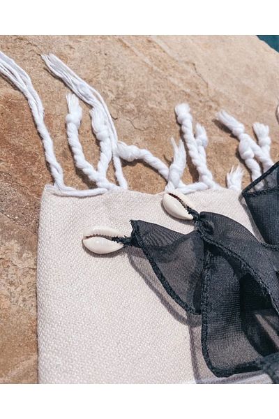 Pareo Seashell Black