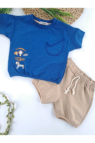Butik summer Double suit for Baby Boy and Child - Printed shorts and T-shirt ...