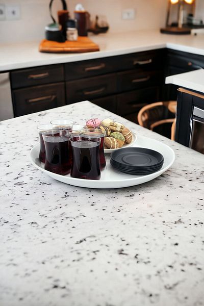 EVSTYLE Practical Round Tray -38 Cm