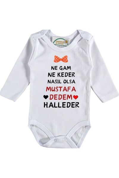 Neither Grief nor Grief Can Handle It Written Personalized Baby Girl Bodysuit