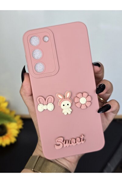 Magic Ring Samsung Galaxy S23 PLUS Uyumlu 3D Sevimli Karakter ve Ayıcıklı Renkli Silikon Kılıf