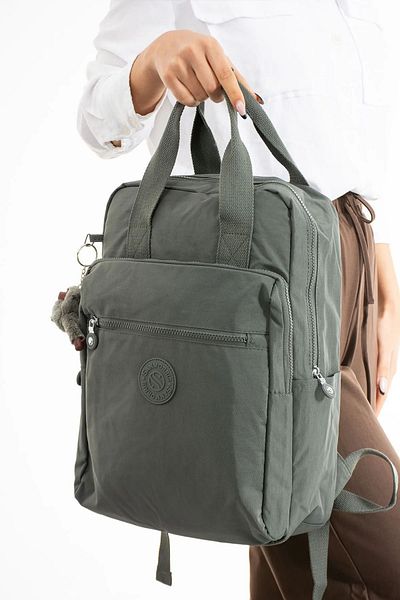 Lifonbag Unisex Crinkle Fabric - Αδιάβροχο, Πολλαπλών Διαμερισμάτων Μεγάλο Μέγεθος Laptop School & Backpack