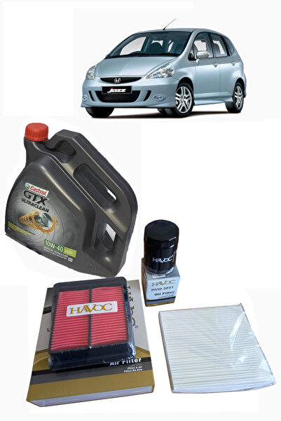 CARDANADAM 2002-2008 HONDA JAZZ 1.4 YAĞ BAKIM SETİ HAVA + POLEN + YAĞ FİLTRES...