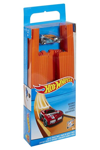 HOT WHEELS Track Builder Araba Ve Pist Seti Bht77