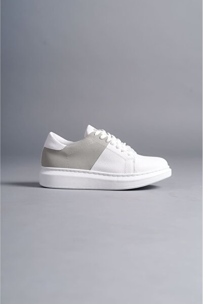 Aymood SLW151 Boost Чоловічі замшеві повсякденні кросівки - на шнурівці, BT Білий/Сірий