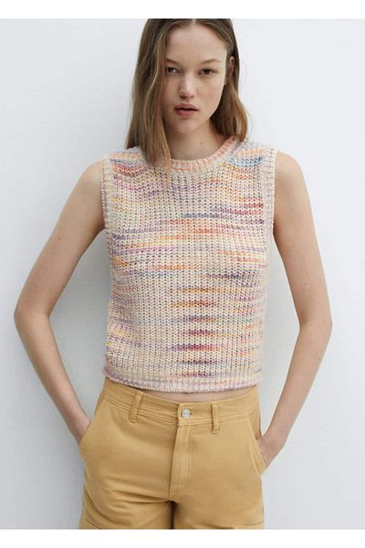 MANGO Woman Multi-Coloured Jacket Vest