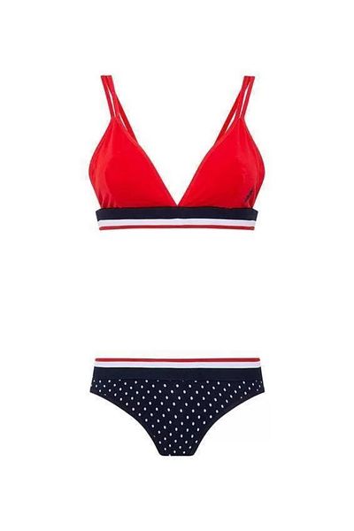 U.S. Polo Assn. US Polo Assn. Women's Slip Bustier Set - Navy Blue MEr6.gGJJ6.puk2QX/El5.W3y
