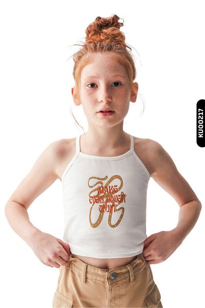 nk kids Girl's Short Sling Blouse - Athlete and Sling 8-14 Years 36429
