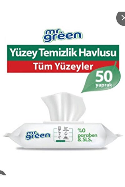 Mr Green Yüzey Temizlik Havlusu 50 yaprak 4 Adet