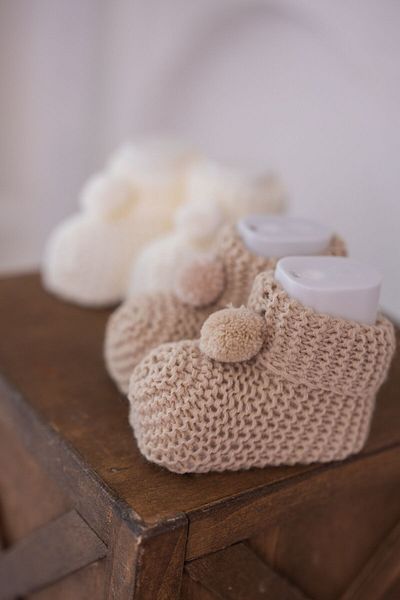 Mamaluv Wollstiefel - Neugeborenenmodell