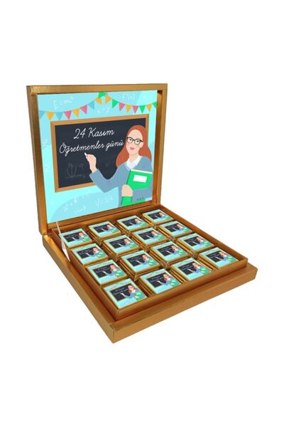 Diva Çikolata Öğretmenler Günü Çikolatası 48'li Kutu
