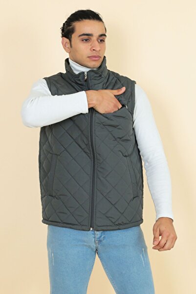HeviStor Comfortable Cut Men's Vest - Quilted, Fleece, HeviStor