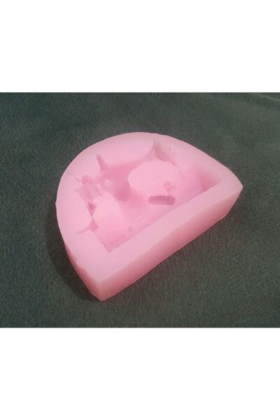 morlalem m Pano Süsü Terzi Dikiş Makinası Magnet Silikon Kalıp K-772, Kokulu Taş Sabun Alçı Mum Kalıbı