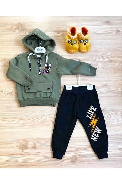 Miracle 2-Piece Tracksuit and Sweat Pants Set for Boys