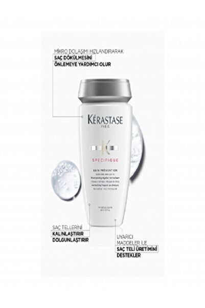 Kerastase Specifique Bain Prevention Saç Dökülme Karşıtı Yenileyici Hacim Veren Şampuan 250 ml