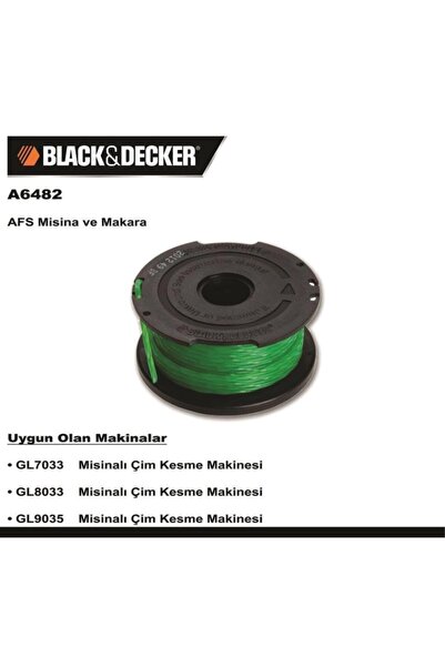 Black&Decker Black Decker A6482 Gl7033, Gl8033, Gl9035 Için Yedek Misina