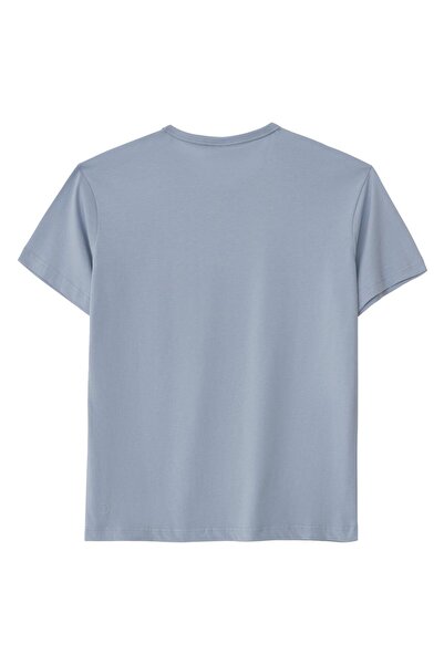 Nors Μπλουζάκι με κανονικό λαιμόκοψη - γαλάζιο