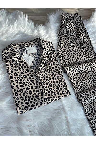 Pijamacs LEOPÁRD MINTÁS PEGASUS PIZSAMA KÉSZLET