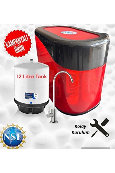 Premium Tezgah Altı Motorsuz Su Arıtma cihazı 12 Litre