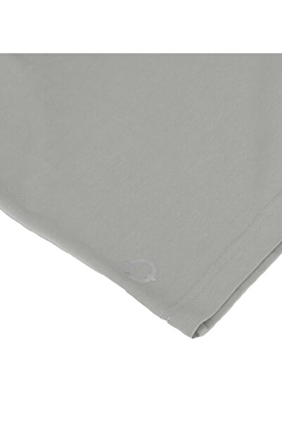 Nors Μπλουζάκι με κανονικό χαλαρό γιακά - Ανοιχτό γκρι