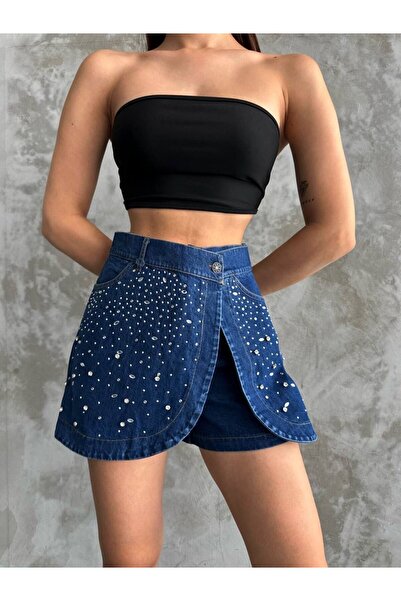 ayday butik Taşlı şort etek
