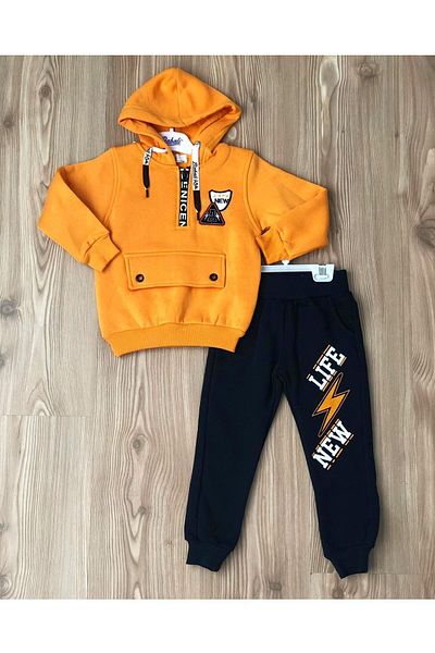 Miracle 2-Piece Tracksuit and Sweat Pants Set for Boys