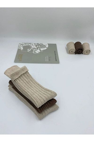 Tuceeavm 3 τεμάχια Ειδικές μάλλινες κάλτσες Alpaca Unisex Μάλλινες κάλτσες για μπότες