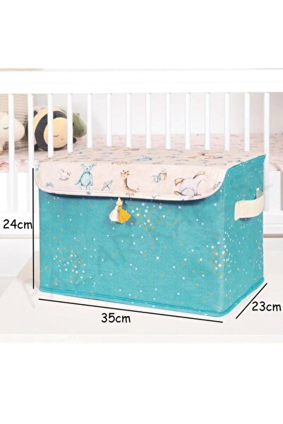 ARALAR HOME 2 Adet Baby Çok Amaçlı Kapaklı Kutu Düzenleyici Maxi