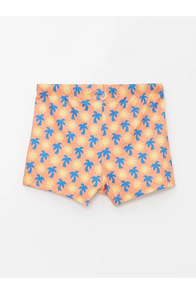 LC Waikiki LCW ECO Bedruckter, schnelltrocknender Boxer-Badeanzug für Jungen