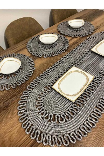 eftlyhome Runner Sepet Takımı, Jüt ,hasır ,amerikan Servisi, Supla Takımı ,ta...