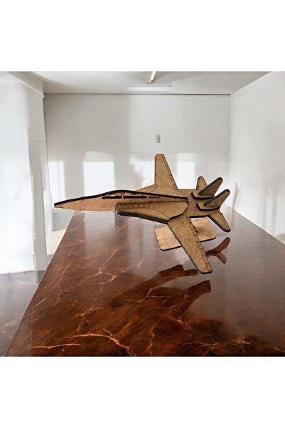 MİNA JEWELRY Model Ahşap Jet uçak