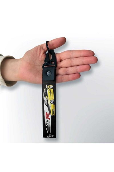 CEBECİOTO Honda Typer 19cm Auto-Moto Keychain - Double Sided Printed Quality Accessory