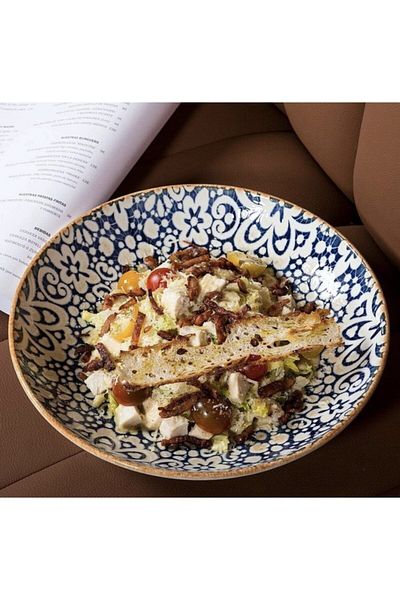 Bonna Porselen Alhambra Series 6-Piece Pit Dinner Plate 20 Cm