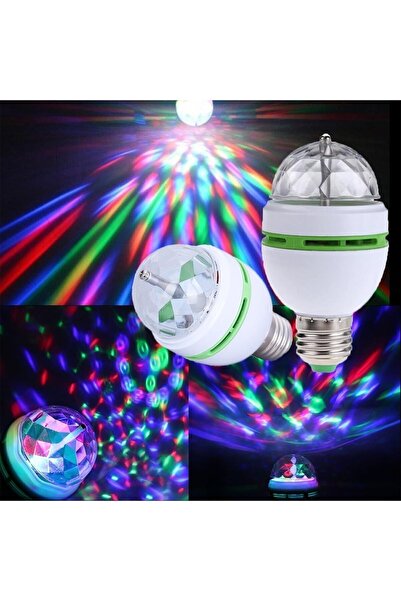 WINLIGHT 3w Led Disko Ampul E27 Renkli