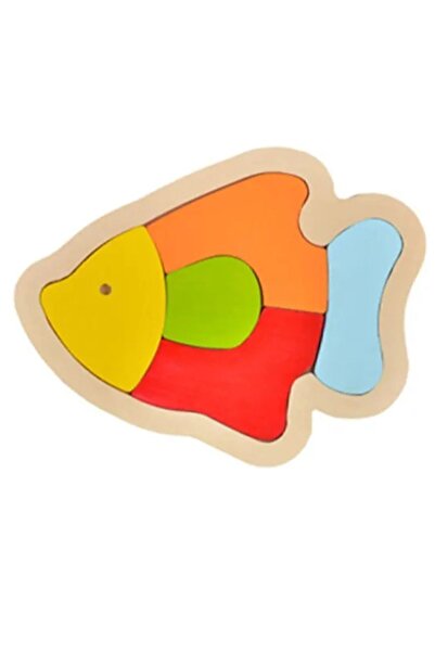 kayasan kids Montessori Renkli Bul-Tak Balık