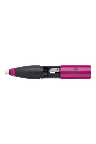 Faber Castell ممحاة ومبراة أقلام الرصاص المستديرة من F.c في منتج واحد