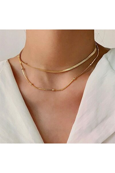 mavidenizaccesories قلادة سلسلة إيطالية من الفولاذ - تصميم دوريكا