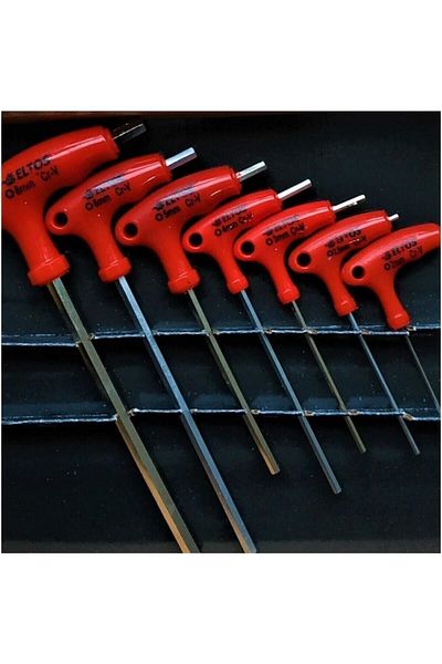 Eltos Allen Set 7 Pieces T Type Allen