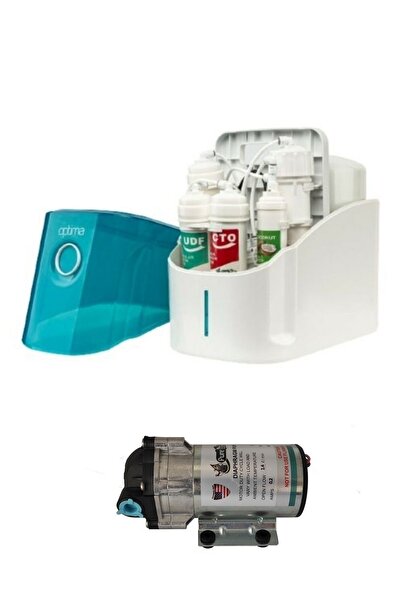 puretech Optima Pompalı Kapalı Kasa Tezgah Altı Su Arıtma Cihazı