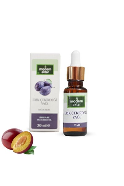 modern aktar 20 مل زيت بذور البرقوق بالضغط البارد