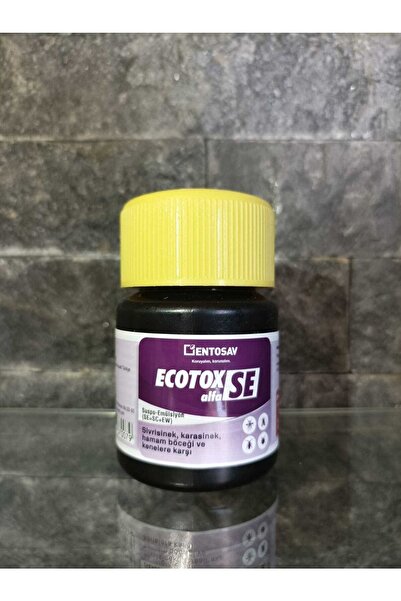 ENTOSAV Ecotox Alfa Se 50ml Genel Haşere Yeni Ambalaj