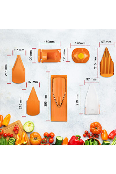 Börner BÖRNER V3 MANDOLİN PROF SET ORANGE